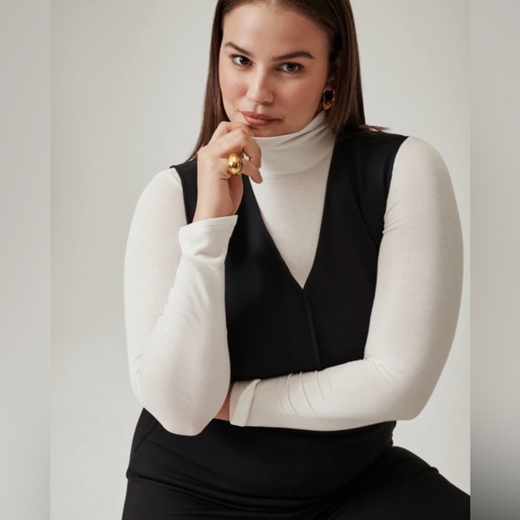 NWT SPANX Classic Black Sleeveless Jumpsuit - Picture 5 of 14